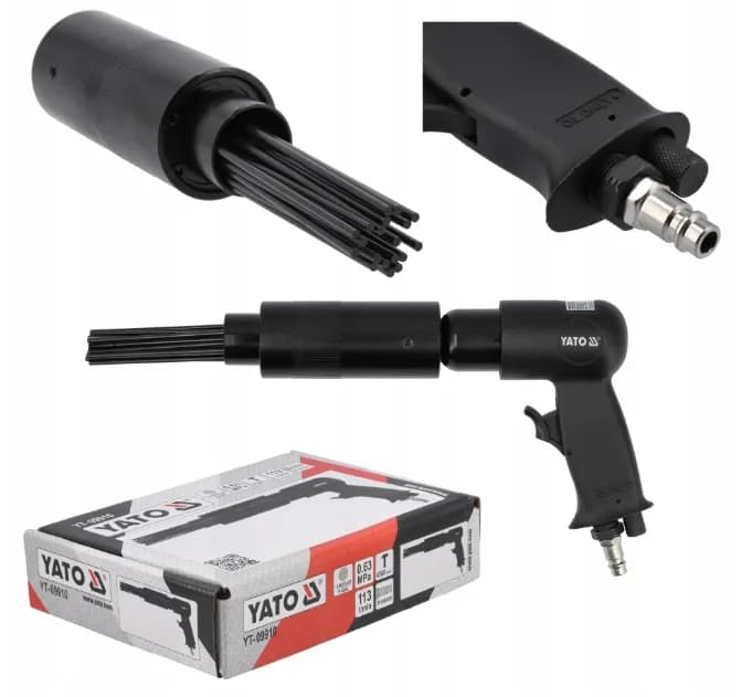 Czy wiesz, że młotek igłowy to broń w walce z uporczywą rdzą?