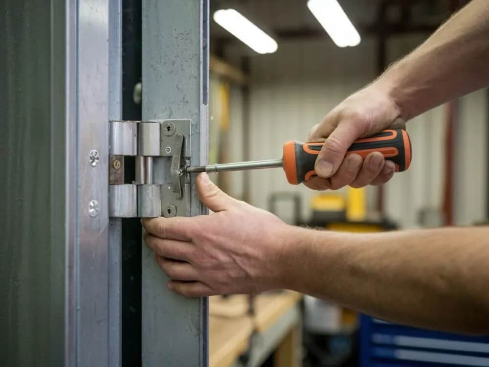 Zawiasy do futryny metalowej - Jak zamontować zawias do metalowej futryny