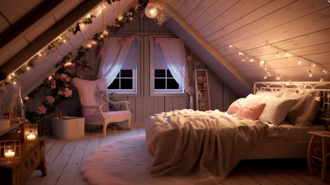 Pokoje na poddaszu młodzieżowe - Aranżacja dla dziewczyn oraz nastolatków