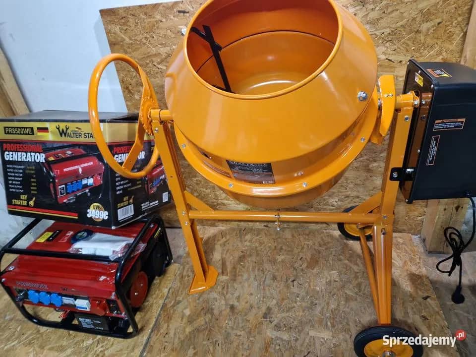 Agregat do betoniarki 230V: Jak wybrać moc i uniknąć awarii?