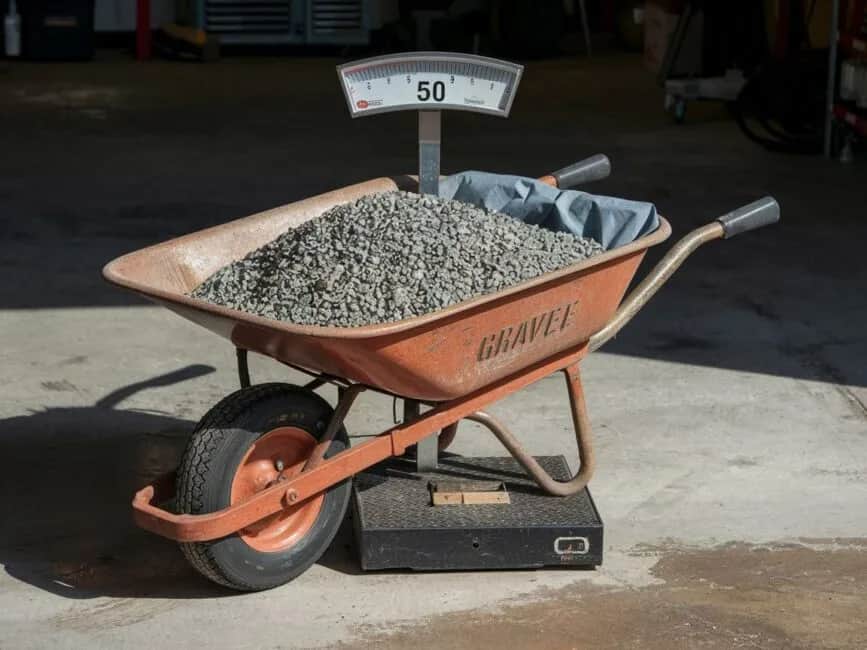 Ile waży taczka żwiru? Zaskakujące fakty o jej obciążeniu
