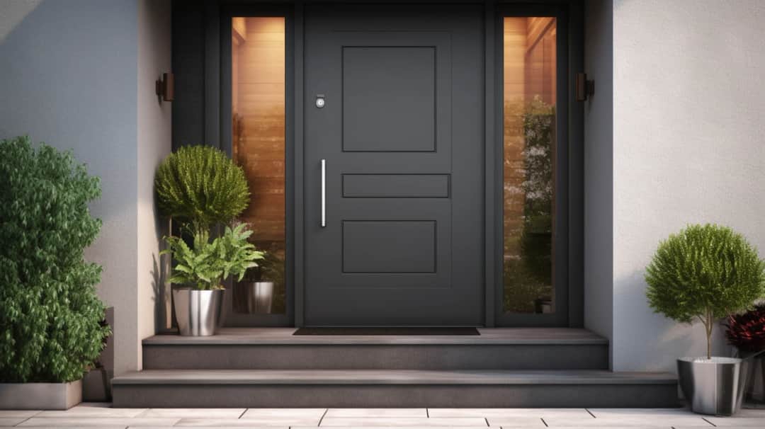 Drzwi wejściowe antracyt - Nowoczesne rozwiązania dla domu