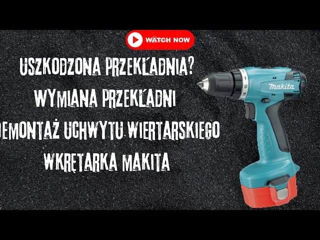 Demontaż uchwytu Makita: Instrukcja krok po kroku (Lewy gwint!)