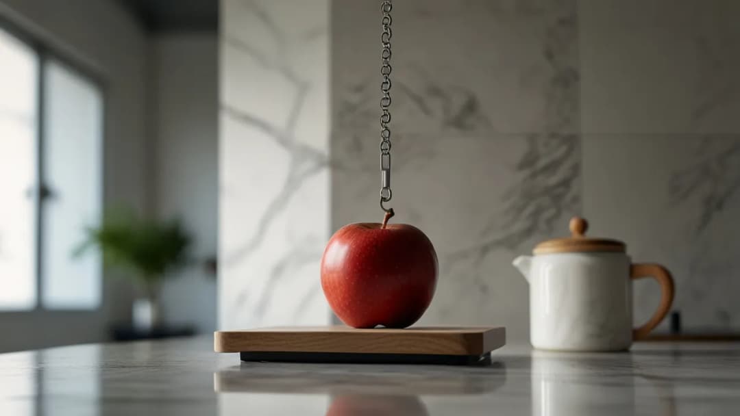 Wisząca waga kuchenna to więcej miejsca czy problem z precyzją?