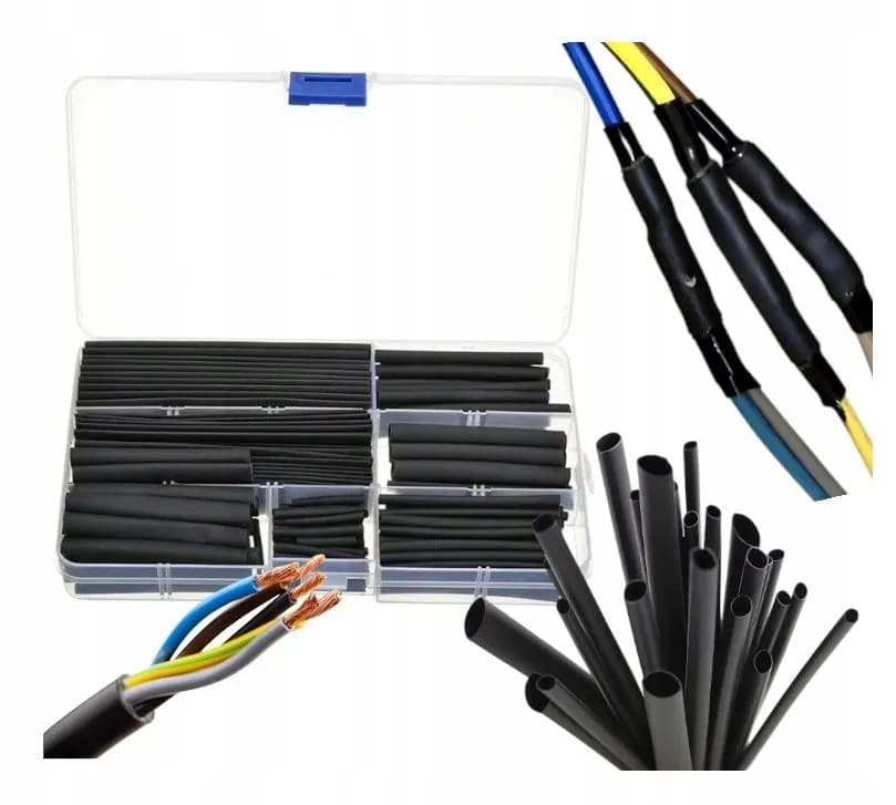 Zestaw koszulek termokurczliwych: Jak zabezpieczyć przewody?