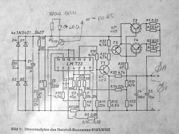 Zasilacz laboratoryjny: kompletny schemat i zasada działania